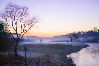 Photograph of Boyne Misty Winter Sunset - W44550