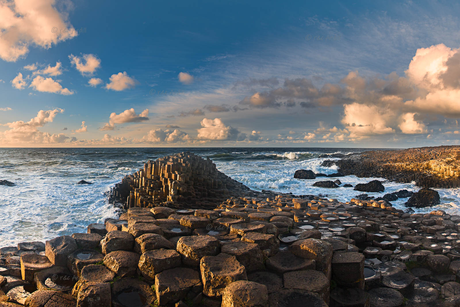 Photo of Antrim Giants Causeway Evening - T39248