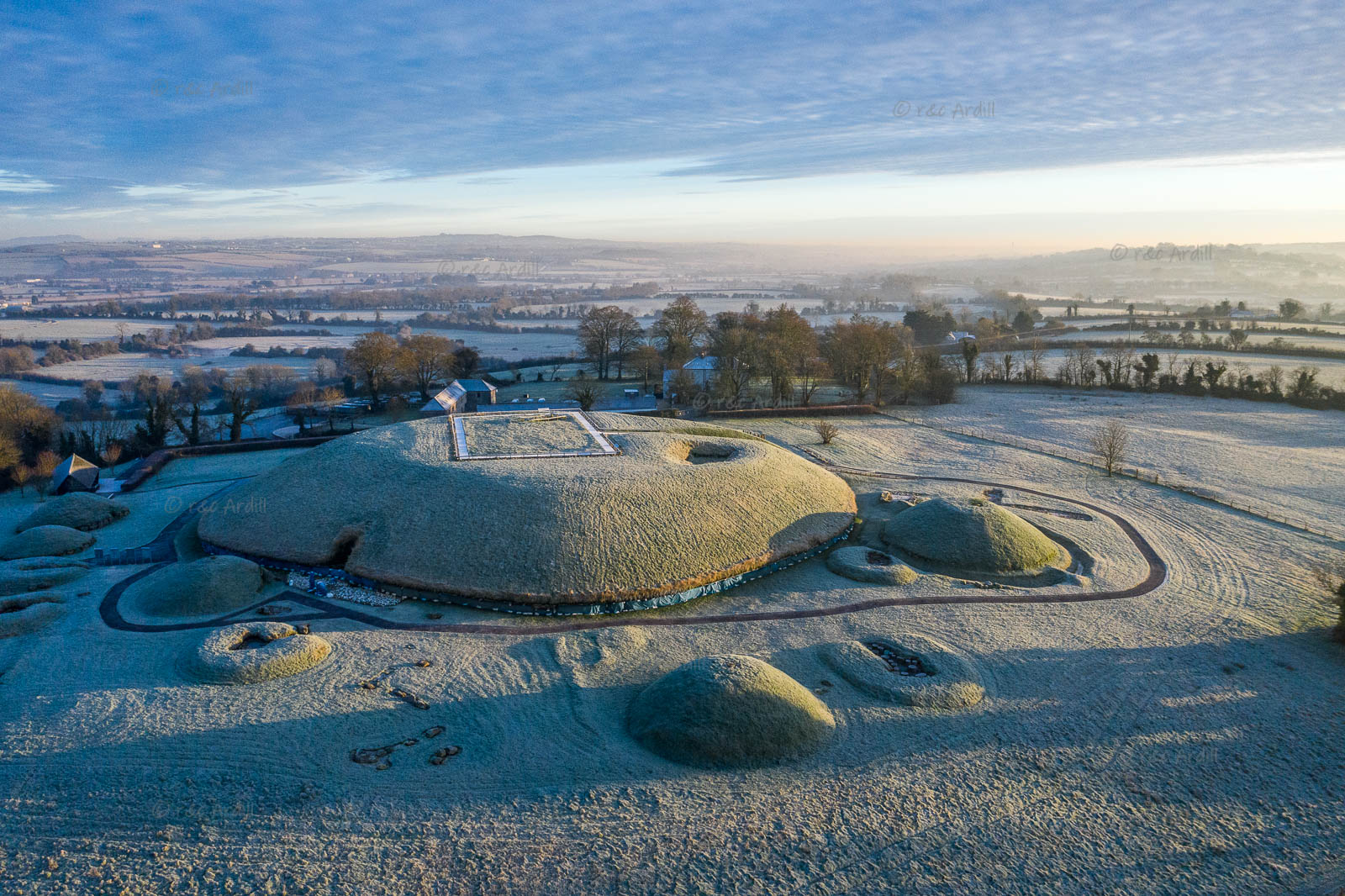 Photo of Meath Knowth Frosty Early Morning - V00545