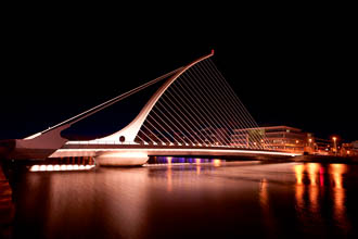 Photograph of Dublin Samuel Becket Bridge - W51114